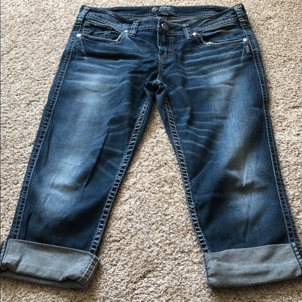 Levi Silver capri’s